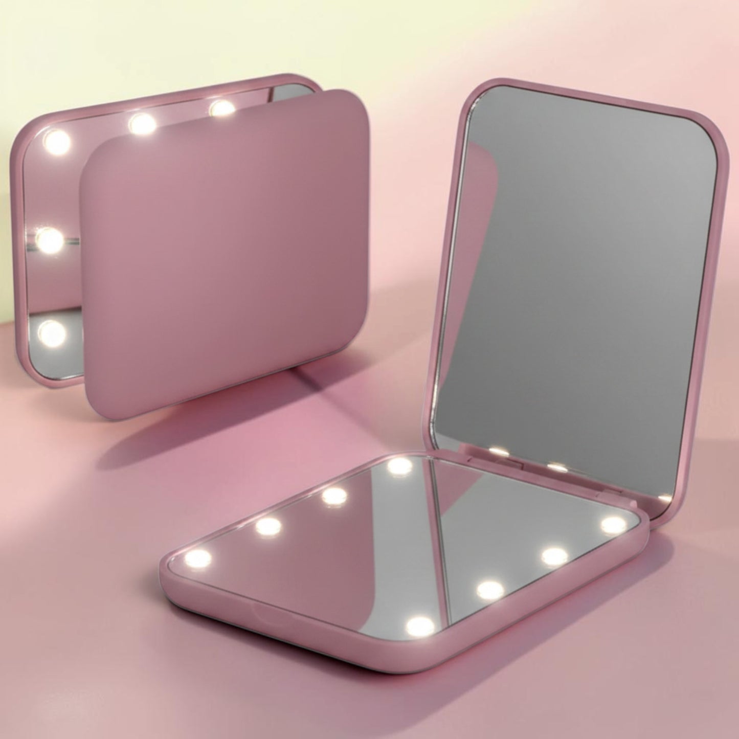 CONTOURA GlowFold Foldable LED Lighted Makeup Mirror