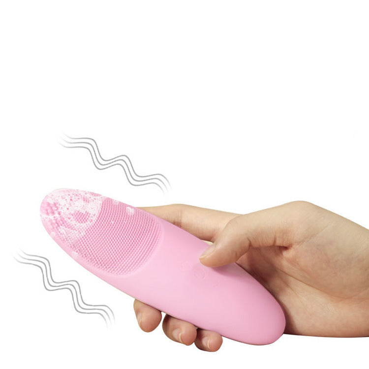 CONTOURA Wireless Heated Silicone Facial Cleansing Brush