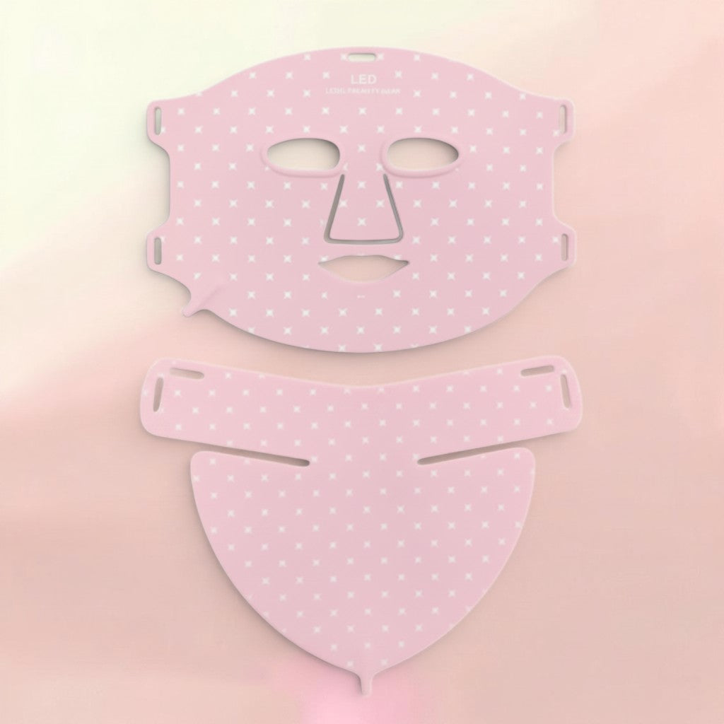 CONTOURA Color Glow LED Silicone Face & Neck Light Therapy Mask
