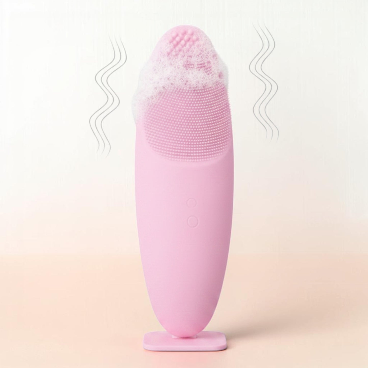 CONTOURA Wireless Heated Silicone Facial Cleansing Brush
