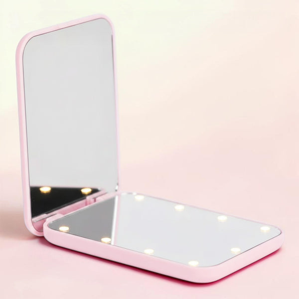 CONTOURA GlowFold Foldable LED Lighted Makeup Mirror