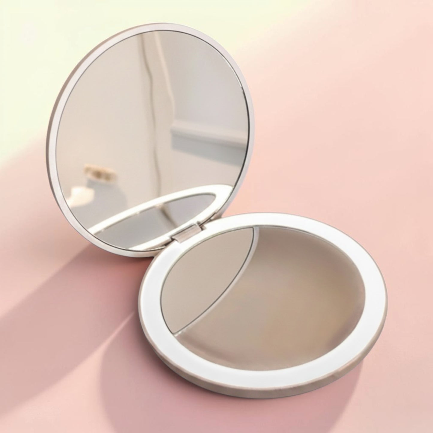 CONTOURA LED Lighted Makeup Organizer Box with Mirror
